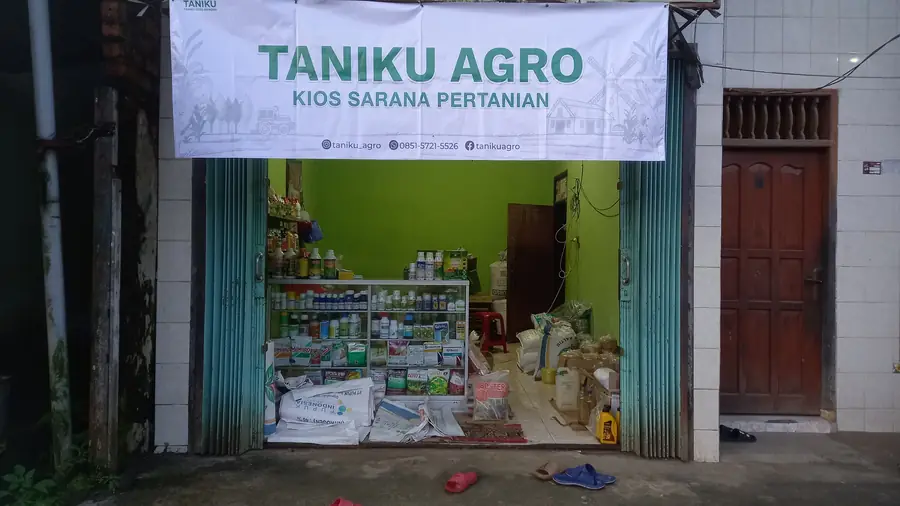 Banner Taniku Agro — tampilan baru